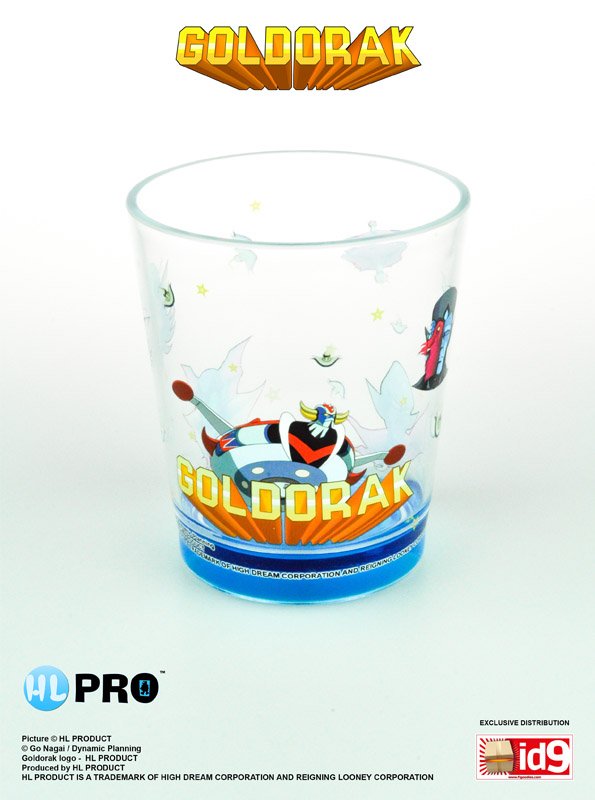 Goldorak Verre Plastique #02 Goldorak Soucoupe